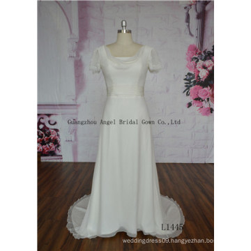 Stunning Halter Backless Picked up Skirt Wedding Dress